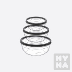 Lock&Fresh round compact set 400/800/1350ml