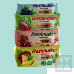 Freshmaker kapesní vlhčené ubrousky 15ks fruit