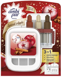 Ambipur 3vol 20ml strojek +NN spice apple