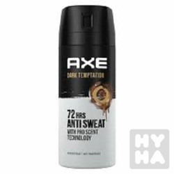 Axe deodorant 150ml Dark tepmtation white