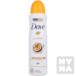 Dove deodorant 150ml passion fruit