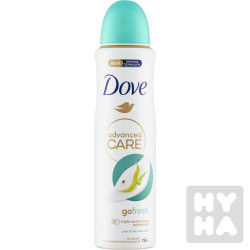 Dove deodorant 150ml go fresh AC