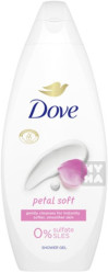 Dove sprchový gel 250ml Petal soft