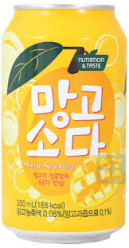 Korean sparkling 350ml mango