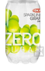 OKF Sparkling 350ml zero sugar grape