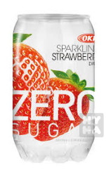 OKF Sparkling 350ml Zero sugar strawberry