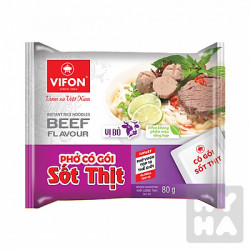 Vifon pho co goi sot thi bo/ hovezi 80g/24ks