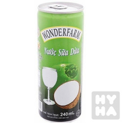 wonderfarm 240ml nuoc sua dua (d13)