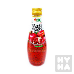 Vinut Basil seed 290ml Pomegranate
