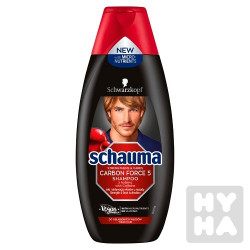 Schauma šampón 400ml Carbon force 5