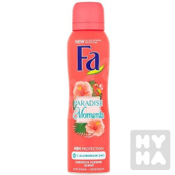 fa 150ml deodorant paradise