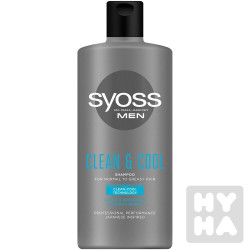 Syoss sampon 440ml clean a cool