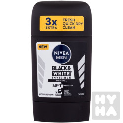Nivea stick 50ml M Black a white invisible Original