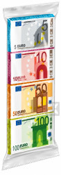 EURO bankovky mléčná čokoláda 60g
