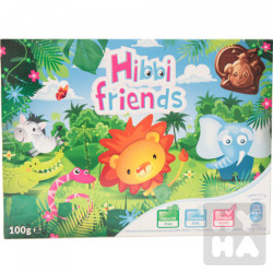Hippy Friends 100g Choco Safari