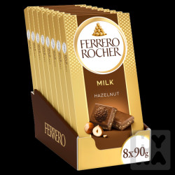 Ferrero Rocher 90g mléčná čokoláda s lískooříšky