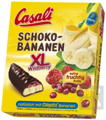 Casali 140g schoko bananen XL wildberry