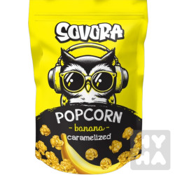 SOVORA popcorn karamel ŠÁČEK 60g Banana