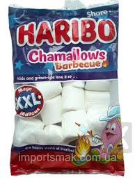 detail Haribo 500g chamallows barbecue
