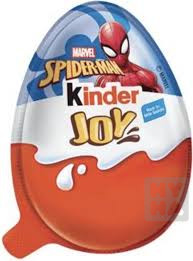detail Kinder Joy Spiderman 20g x 24ks