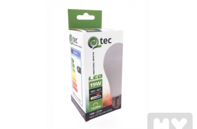 Qtec Led 19W A65 E27 4200K