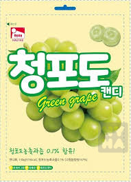 detail Korean candy green grape 130g