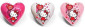 náhled Hello kittz surprise hearts with candy 10g/24ks