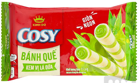 detail Cosy Banh que 117g la dua