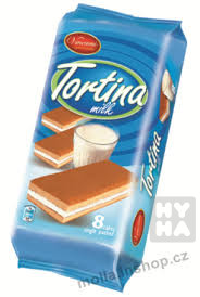detail Tortina 200g Mléčné