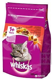detail Whiskas granule 300g Hovezi