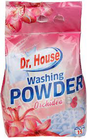 detail Dr.House prací prášek 1,5kg Orchidea