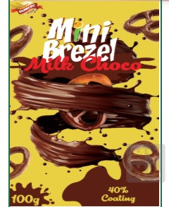 detail Mini Brezel Milk Choco 100g