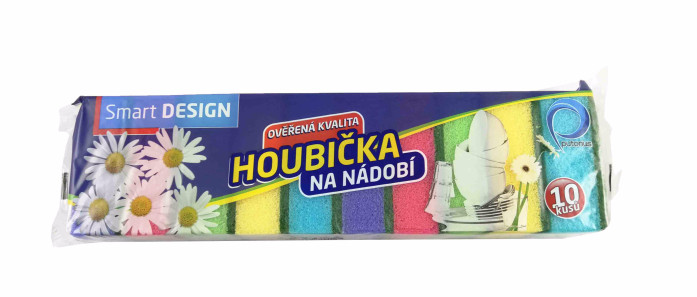 detail Houbička na nádobí 10ks