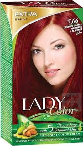 detail Lady in Color barva na vlasy 7.66 crushed garnet