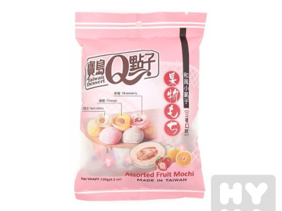 Mochi 120g assorted fruit