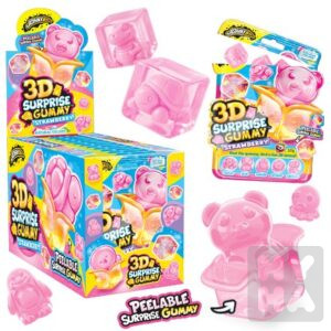 detail JB 3D surprise gummy 57g/12ks strawberry