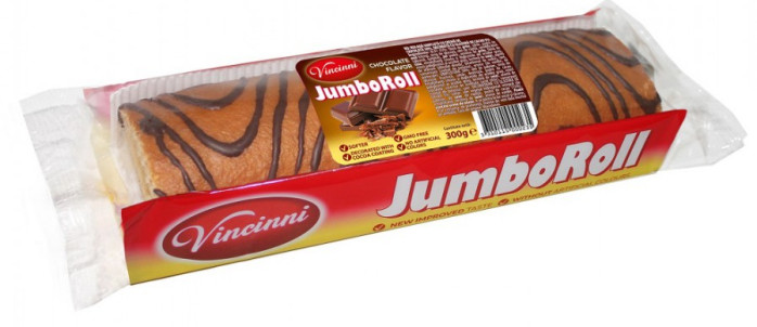 detail Vincinni jumboroll 300g chocolate
