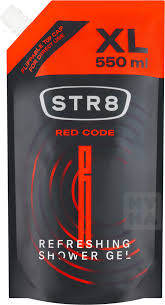 detail STR8 SH GEL red code doypack 550ml