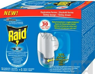 detail Raid elek. komplet odpařovač tekutá 21ml