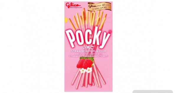 detail Pocky 45g Jahoda