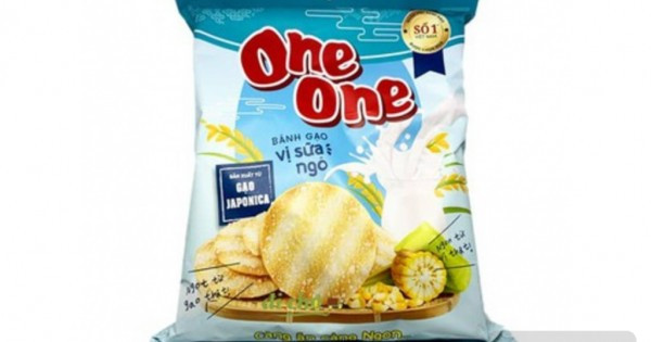 detail One One banh gao vi sua ngo 120g
