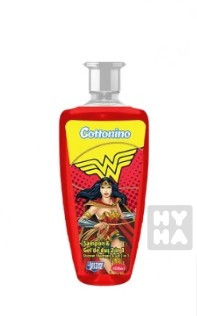 detail Cottonino sampon shower 2v1 wonder woman 250ml