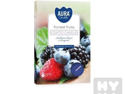 detail Bispol Aura čajové svíčky 6ks Forest fruits