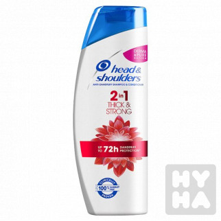 detail head shoulders 360ml thick, strong 2in1