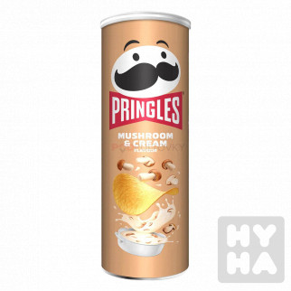 detail Pringles 165g Mushroom a cream