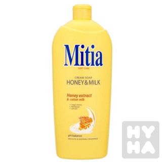 detail Mitia mýdlo 1l Honey & Milk