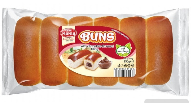 detail Buns 250g čokoláda