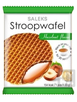 detail Stroopwafel 33g s náplní Karamel Hazelnut