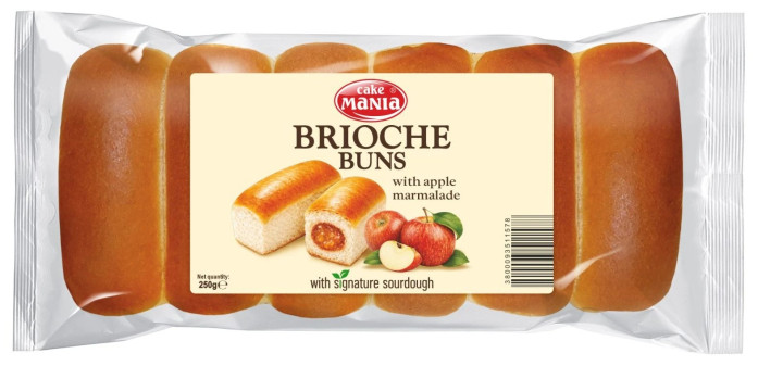 detail Buns 250g Jablko/14ks