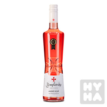 detail Templářské 0,75l Andre rosé